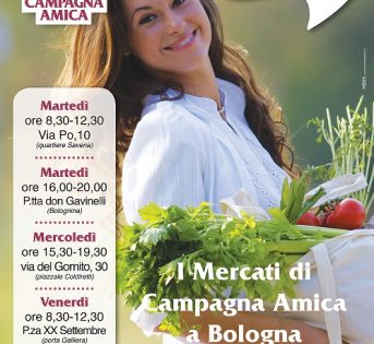 A Bologna, i mercati di Campagna Amica si promuovono sugli autobus