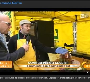 ?Ad Arezzo, il mercato di Campagna Amica protagonista su “Mi manda Rai3”