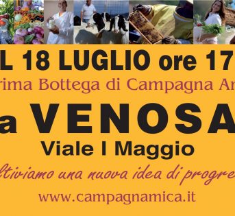 Al via una nuova Bottega a Venosa