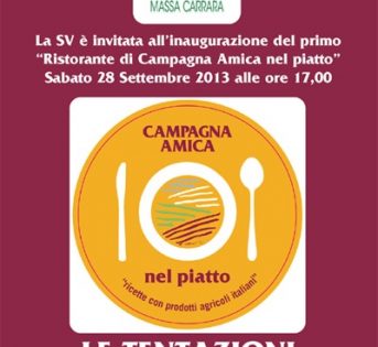 A Massa Carrara le “Tentazioni” del km zero