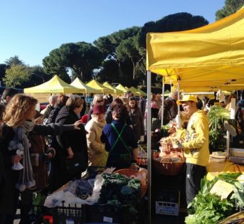 Sotto il “Fungo”, il nuovo Farmer’s Market della Capitale
