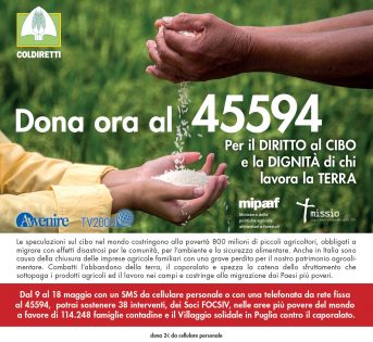 Abbiamo RISO per una cosa seria, al via l’sms solidale