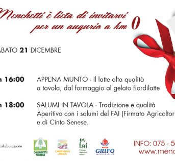 A Perugia, un Natale a km zero