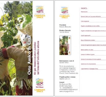 Orto amico in città, arriva la guida