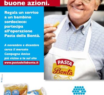 A Natale la Pasta della bontà torna nei mercati di Campagna Amica