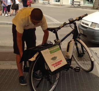 A Sassari la spesa va in bicicletta