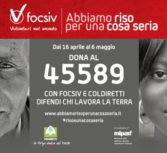 Riso solidale in piazza per salvare terra e lavoro