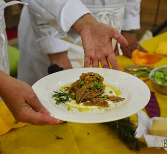 Tagliatelle di farina Gentil Rosso e di castagne: la tradizione nel piatto