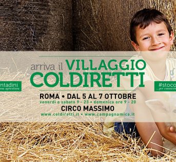 Arriva a Roma il Villaggio contadino Coldiretti