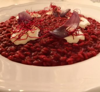 Risotto piacentino “Bianc e Russ”