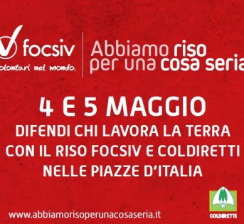 Torna il riso solidale nei mercati di Campagna Amica