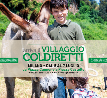 Il Villaggio Coldiretti arriva a Milano