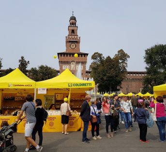 Eventi e celebrità al Villaggio Coldiretti di Milano