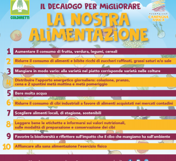 Giornata mondiale alimentazione, dieta sana per un pianeta sano