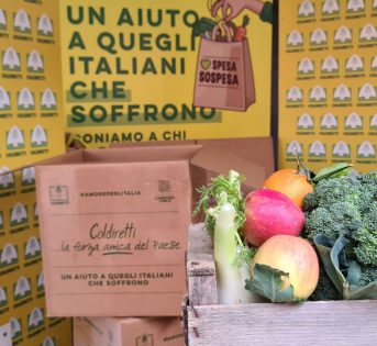 Spesa Sospesa, gli agricoltori donano 5 milioni di kg di cibo