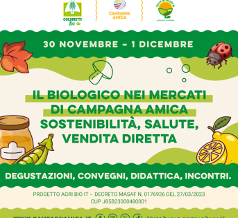 Biologico nei mercati di Campagna Amica tra salute e sostenibilità