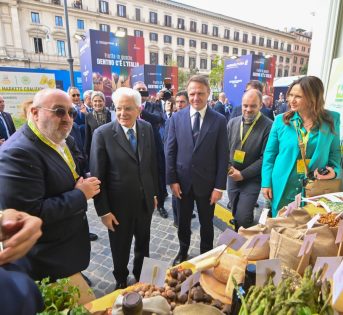 Il presidente Mattarella: “Campagna Amica è una bellissima cosa”