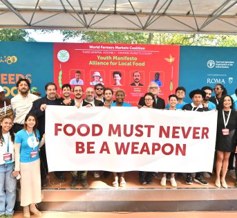I Giovani Lanciano il Manifesto Globale per la Trasformazione del Cibo Locale alla Mostra FAO