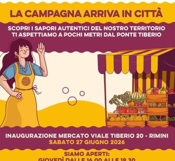 Apre il Mercato Campagna Amica di Rimini: da domani un nuovo spazio dedicato alla spesa a km zero