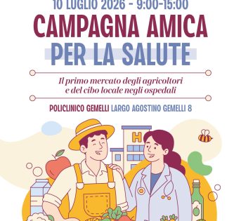 UN PATTO PER LA SALUTE DEI CITTADINI, MERCATI CONTADINI IN 70 OSPEDALI